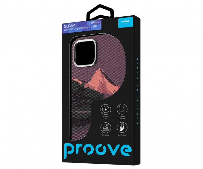 Чехол Proove Gleam Case with Magnetic Ring iPhone 11 (gold peak)